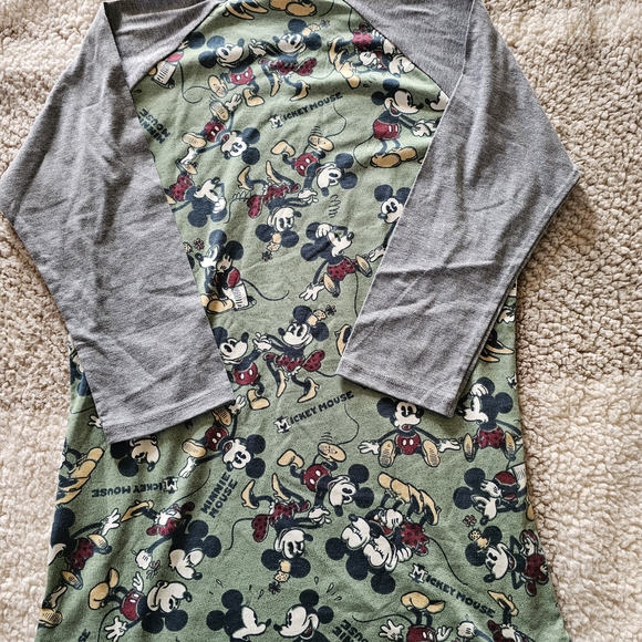 Mickey Mouse Long Sleeve Shirt LulaRoe XS Disney A3 - Picture 7 of 7